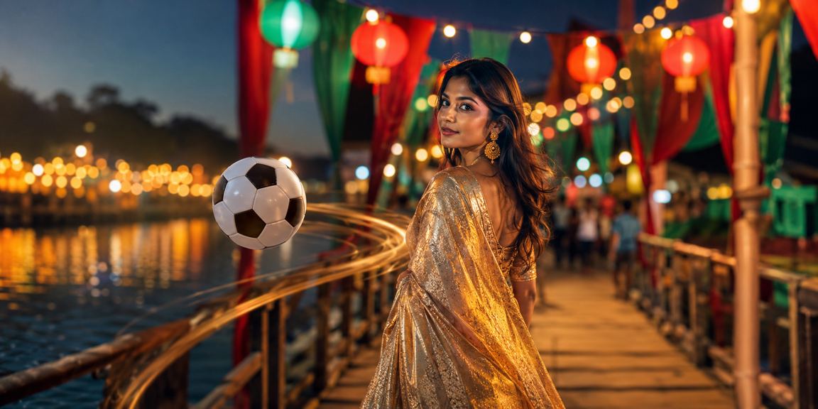 A user enjoying football betting in Bandarban